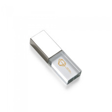 Pen Drive Vidro 4GB Personalizado Frete Grátis - Mínimo 20