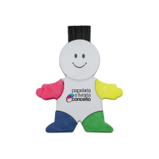 Marca Texto Boneco com Limpador de Tela e Teclado Personalizado Frete Grátis - Mínimo 50