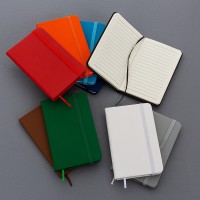 Caderneta Tipo Moleskine Personalizada Frete Grátis - Mínimo 100