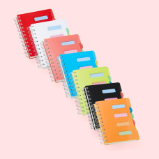 Caderno Pequeno com Divisórias Personalizado Frete Grátis - Mínimo 100