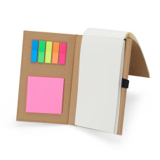 Bloco de Anotações com Autoadesivos Personalizado Frete Grátis - Mínimo 50