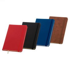 Caderneta Couro Sintético Personalizada Frete Grátis - Mínimo 30