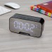 Caixa de Som Multimídia com Relógio e Suporte para Celular Personalizada Frete Grátis - Mínimo 10