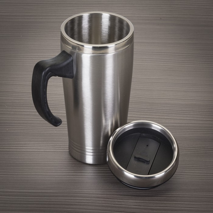 Caneca Inox de 450 ml Personalizada Frete Grátis - Mínimo 20