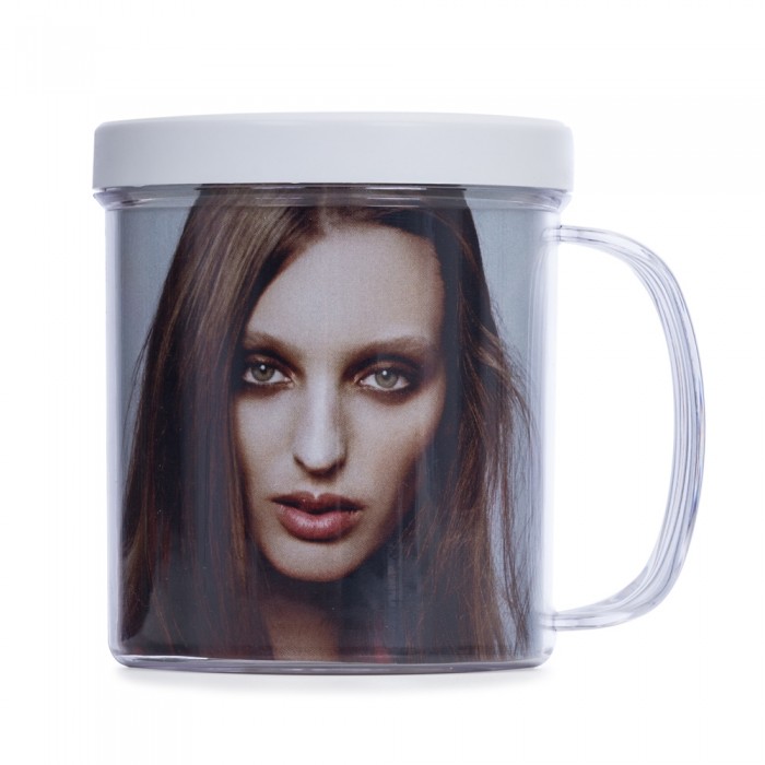 Caneca 350 ml Porta Foto Personalizada Frete Grátis - Mínimo 100