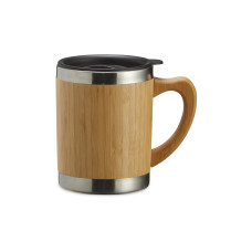 Caneca de Bambu 300 ml Personalizado Frete Grátis - Mínimo 10