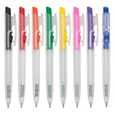 Caneta Plástica Personalizada Frete Grátis - Mínimo 500