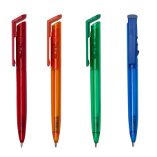 Caneta Plástica Personalizada Frete Grátis - Mínimo 500