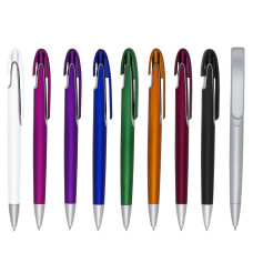 Caneta Plástica Personalizada Frete Grátis - Mínimo 500