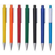 Caneta Plástica Personalizada Frete Grátis - Mínimo 500 fv