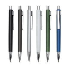 Caneta Semi-Metal Personalizada Frete Grátis - Mínimo 100