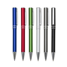 Caneta Semi-Metal Personalizada Frete Grátis - Mínimo 100