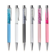 Caneta de Metal com Brilho Personalizada Frete Grátis - Mínimo 100