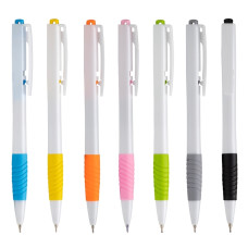 Caneta Plástica Personalizada e Frete Grátis - Mínimo 500