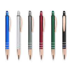 Caneta Metal Touch Personalizada Frete Grátis - Mínimo 200