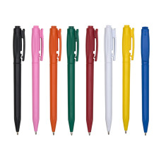 Caneta Plástica Personalizada Frete Grátis - Mínimo 500