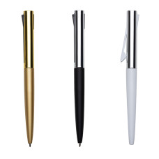 Caneta Semimetal Personalizada Frete Grátis - Mínimo 100