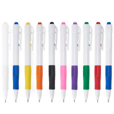 Caneta Plástica Personalizada Frete Grátis - Mínimo 500