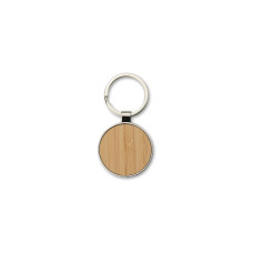 Chaveiro Metal Bambu Personalizado Frete Grátis - Mínimo 100