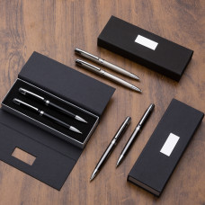 Conjunto Caneta e Lapiseira Metal Personalizado Frete Grátis - Mínimo 20