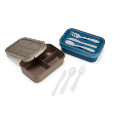 Marmita Hermética Plástica 1L Personalizada Frete Grátis - Mínimo 30