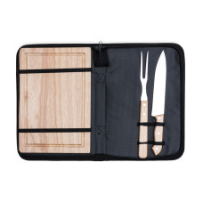 Kit Churrasco 2 Peças com Tábua Personalizado Frete Grátis - Mínimo 10