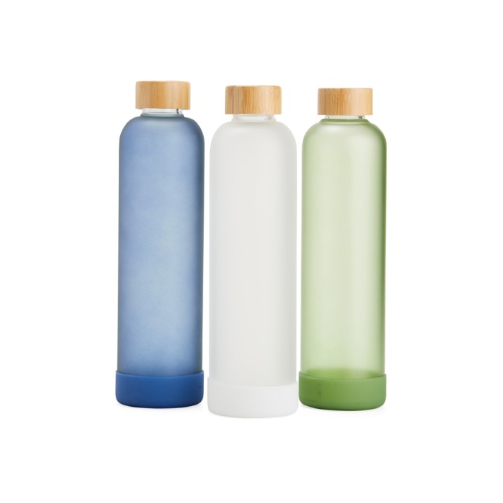 Garrafa de Vidro 1L Personalizada Frete Grátis - Mínimo 20