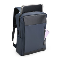 Mochila PU Impermeável Antifurto 22L Notebook 17" Personalizada Frete Grátis - Mínimo 10