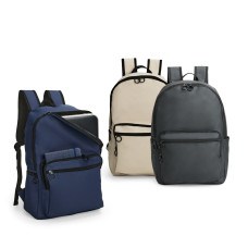 Mochila Couro Sintético 22 Litros Notebook 15,3" Personalizada Frete Grátis - Mínimo 10