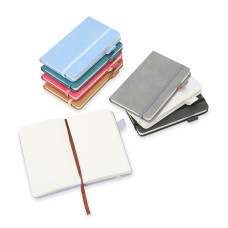 Caderneta em Pu Personalizada Frete Grátis - Mínimo 100