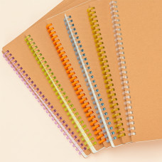 Caderno Kraft 19 x 25 cm 80 Folhas Personalizado Frete Grátis - Mínimo 50