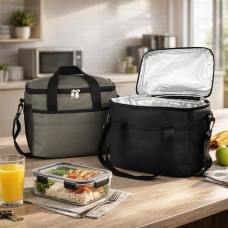 Bolsa Térmica 12 Litros em Couro Sintético Personalizada | Brinde Corporativo Premium