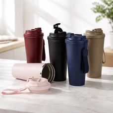 Copo Térmico Inox 480ml com Alça Personalizado | Brinde Corporativo Premium