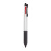 Caneta 3 Cores com Touch Screen Personalizada | Brinde Corporativo Funcional Caneta 3 Cores com Touch Screen Personalizada | Brinde Corporativo Funcional