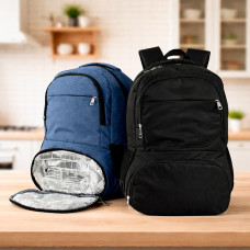 Mochila 26L em Poliéster 300D com Compartimento Térmico Personalizada | Brinde Corporativo Premium