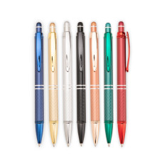 Caneta de Metal Touch Personalizada com sua Logo 