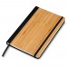 Caderneta em Bambu Personalizada Frete Grátis  - Mínimo 20