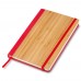 Caderneta em Bambu Personalizada Frete Grátis  - Mínimo 20