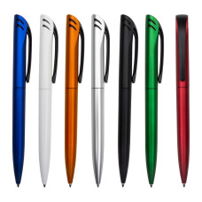 Caneta Plástica Personalizada Frete Grátis - Mínimo 300