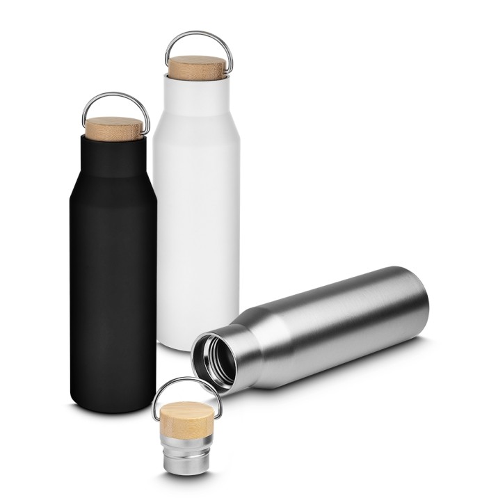 Garrafa Térmica Inox 600 ml Personalizada Frete Grátis  - Mínimo 10