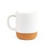 Caneca Porcelana e Cortiça 350 ml Personalizada Frete Grátis - Mínimo 10