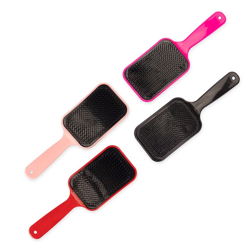 Escova Raquete Plástica Personalizada Escova Raquete Plástica Personalizada