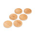 Kit Porta-Copos Bambu 6 Peças - Mínimo 100 Kit Porta-Copos Bambu 6 Peças - Mínimo 100