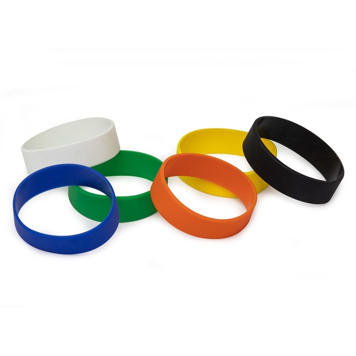 Pulseira de Silicone Personalizada Frete Grátis - Mínimo 500