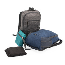 Mochila Oxford Dobrável 16 Litros Personalizada Frete Grátis - Mínimo 20