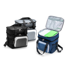 Bolsa Térmica 12 Litros em Oxford 600D com Compartimentos Duplos Personalizada | Brinde Corporativo Funcional