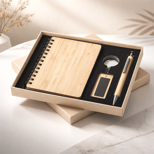 Kit Executivo Ecológico 3 Peças - Mínimo 20 Kit Executivo Ecológico 3 Peças - Mínimo 20