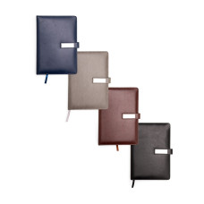 Caderneta Couro Sintetico - Mínimo 20