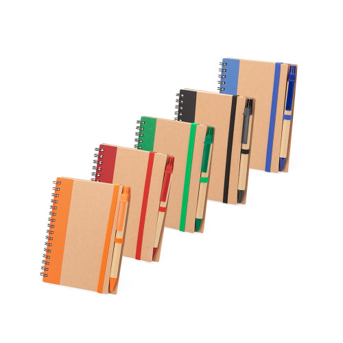 Caderno Ecológico com Caneta - Mínimo 20 Caderno Ecológico com Caneta - Mínimo 20