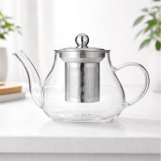 Chaleira Vidro Borossilicato 600ml - Mínimo 20